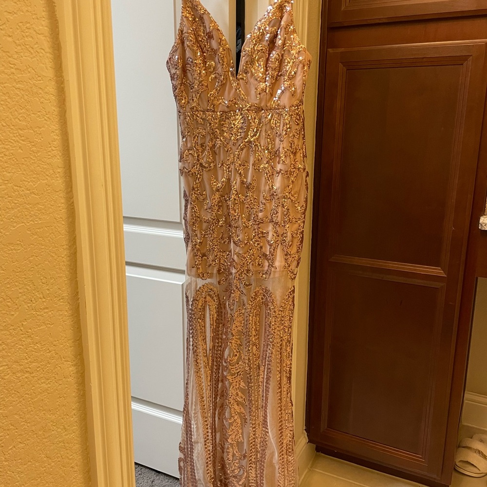 Long sequin dress